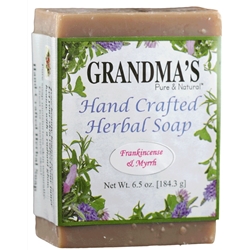 Grandmas Frankincense and Myrrh Herbal Soap